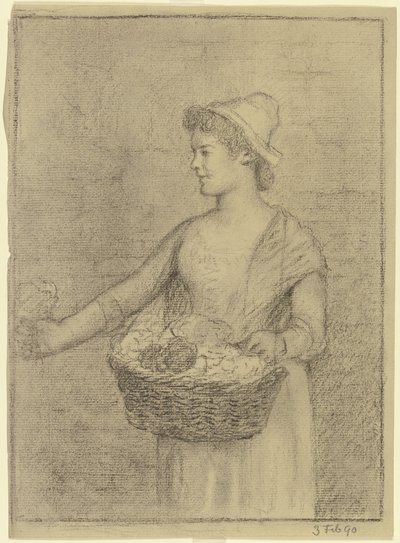 Grønthandler af Otto Scholderer