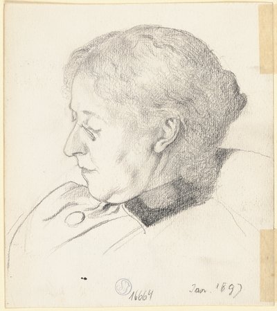 Luise Scholderer af Otto Scholderer