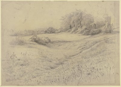 Skovlandskab ved Kronberg af Otto Scholderer