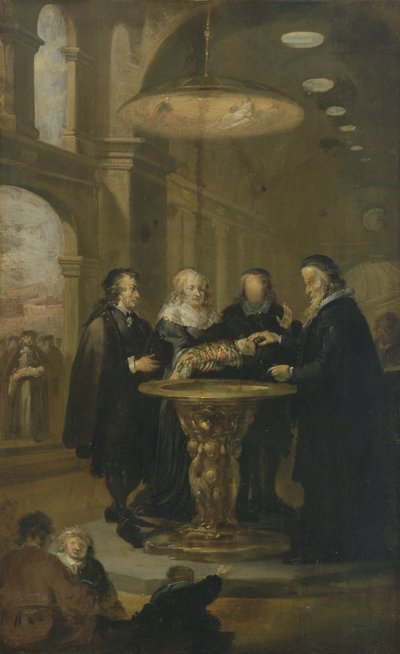 Dåben af Otto Wagenfeldt