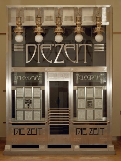 Depeschenbuero Die Zeit ... af Otto Wagner