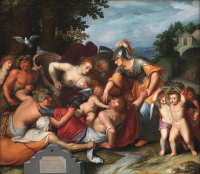 Gemeine Jeuchts Beeldt. Allegori over de unges fristelser af Otto van Veen