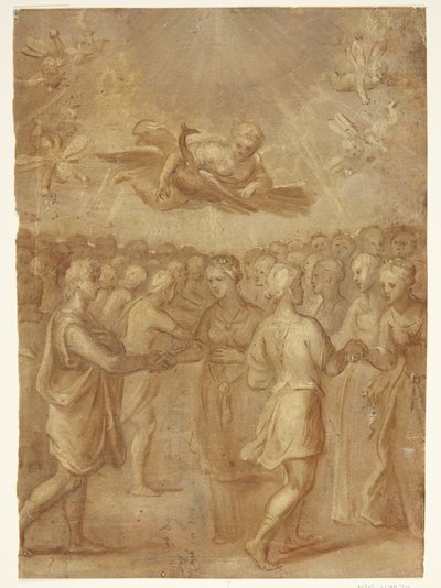 Mytologisk scene af Otto van Veen