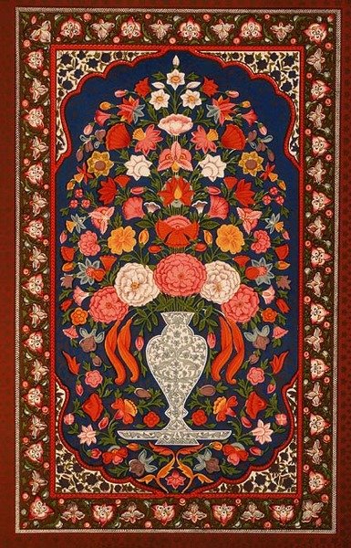 Indisk ornament fra Ch XII, plade LIV, `Grammar of Ornament