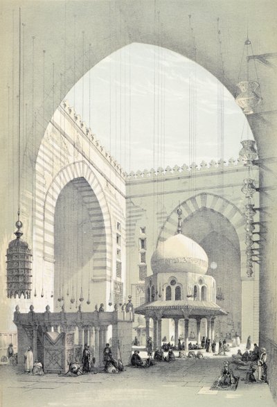 Interiør af Sultan Hasans moske i Kairo af Owen Jones