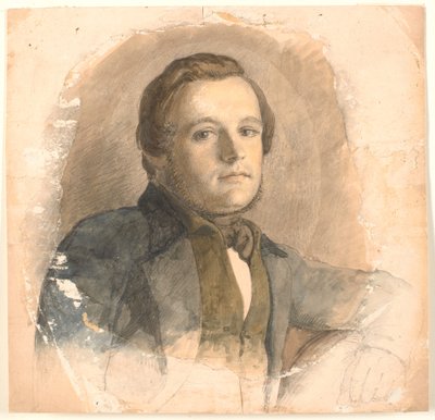 Mandsportræt. Angives at være medlem af slægten From. af P.C. Skovgaard