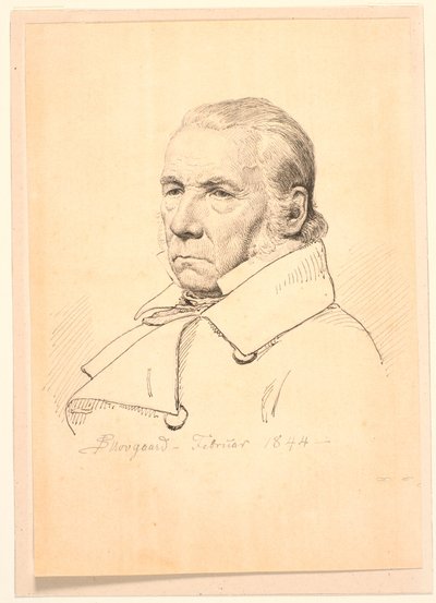 Smedemester og brandmajor Borchard von Werden, H.E. Freunds svigerfar. af P.C. Skovgaard