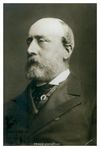 Prins Christian af Slesvig-Holsten, c1890-c1909 af PM Bassano