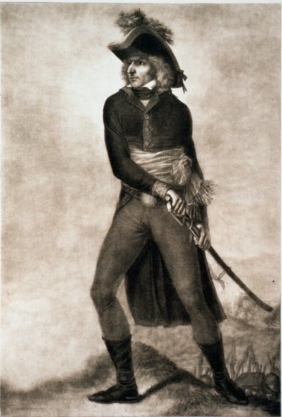 Carl XIV Johan af Sverige, da han var feltmarskal af Frankrig, c1804-c1810 af PM Mix