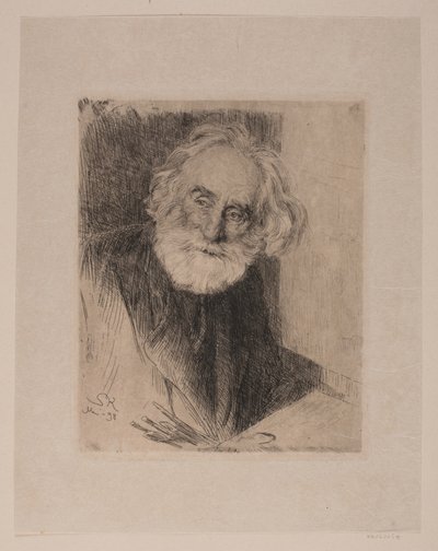 Portræt af Vilhelm Kyhn af Peder Severin Krøyer