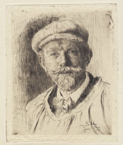 Selvportræt af Peder Severin Krøyer