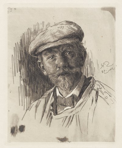 Selvportræt af Peder Severin Krøyer