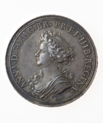 Medalje til minde om britiske sejre af P. H. Muller