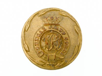 Button, Bengal Staff Corps, 1876-1891 af Pakistani School