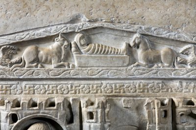 Stilichos sarkofag (marmor) af Paleo Christian