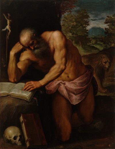 Sankt Jerome af Palma Il Giovane