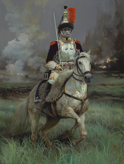 Cuirassier, 2016 (olie på lærred) af Pamela Patrick White