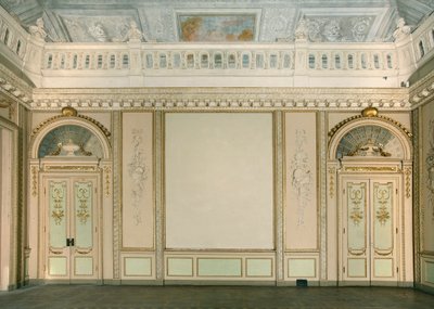 Udsigt over Tapestry Room, Villa Reale, Monza, Lombardiet, Italien af Pandolfo Reschi