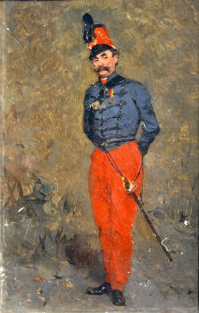 Portræt af Luigi Comastri (olie på lærred) af Paolo Bedini