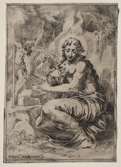 Magdalen, slutningen af 1500-tallet. af Paolo Farinati