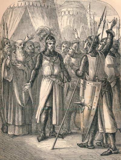 Godfreys Recovery, 1869 af Paolo Priolo