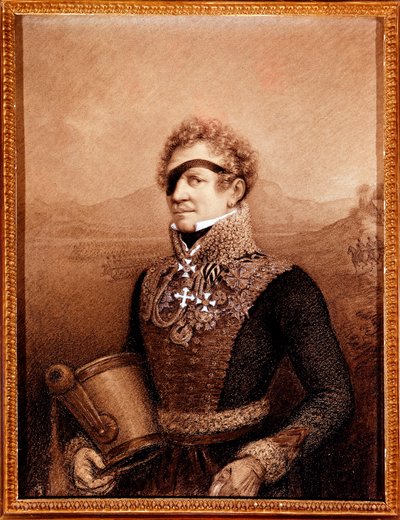 Adam Adalbert, greve af Neipperg, general og østrigsk diplomat (tegning) af Paolo Toschi
