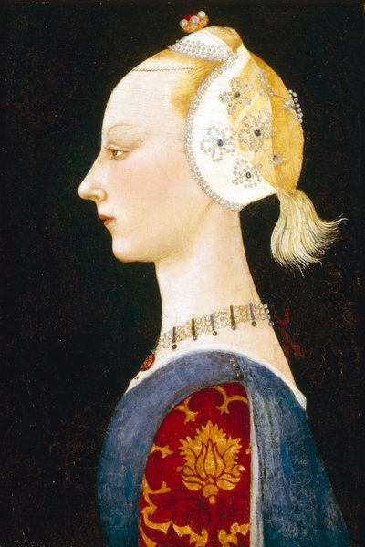 En ung dame af mode, 1462-1465 af Paolo Uccello