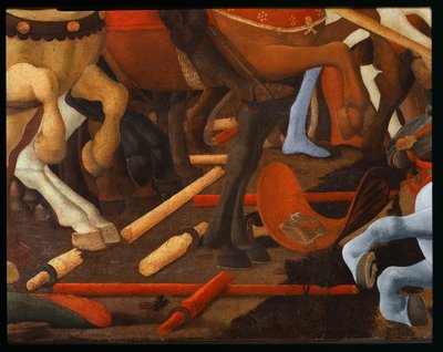 Slaget ved San Romano, detaljer af Paolo Uccello