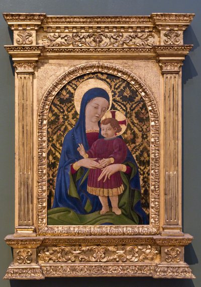 Madonna og det lille barn af Paolo Uccello