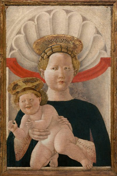 Jomfruen og barnet af Paolo Uccello