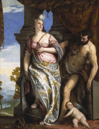Allegori om visdom og styrke af Paolo Veronese