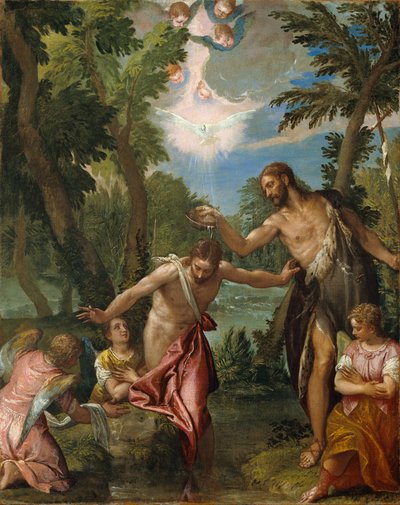Kristi dåb af Paolo Veronese