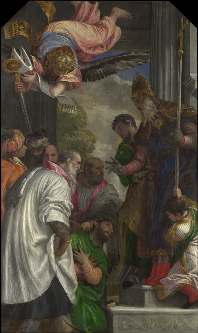 Indvielsen af Sankt Nikolaus, 1562 af Paolo Veronese
