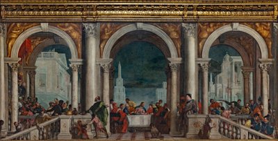 Festen i Huset Levi, 1573. af Paolo Veronese