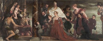 Cuccina-familiens Madonna af Paolo Veronese
