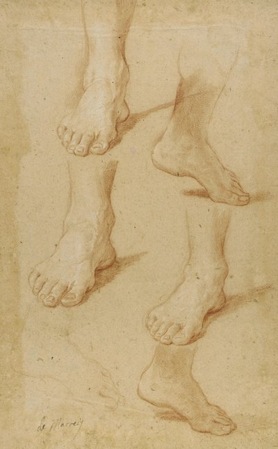 Tegning af Paolo de Matteis