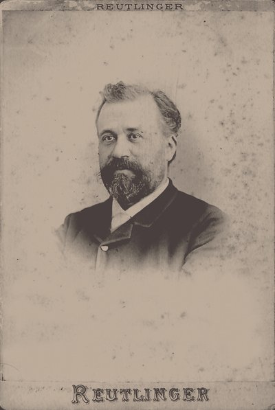 Portræt af komponisten Henri Maréchal 1842-1924, 1893. af Paris . Photo studio Reutlinger