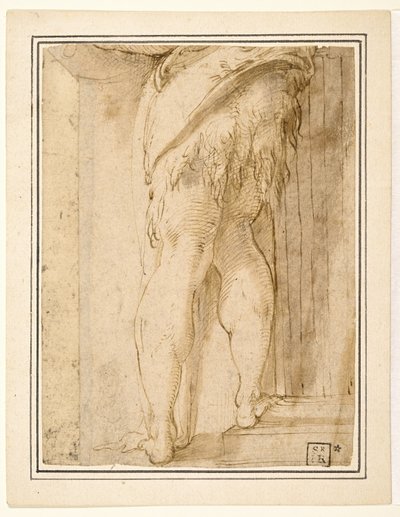 Undersøgelse for ben af Sankt Johannes Døberen af Parmigianino