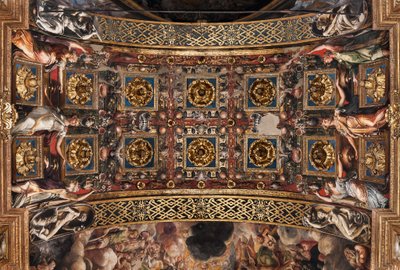 De tre vise jomfruer og tre tåbelige jomfruer af Parmigianino