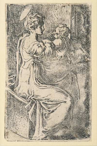 Jomfru og Barn af Parmigianino