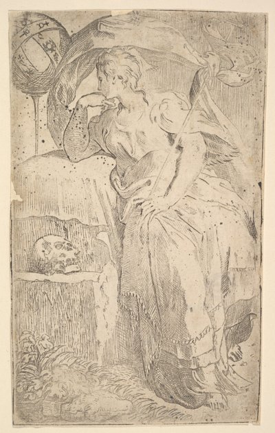 Astrologi, begyndelsen af det 16. århundrede. af Parmigianino