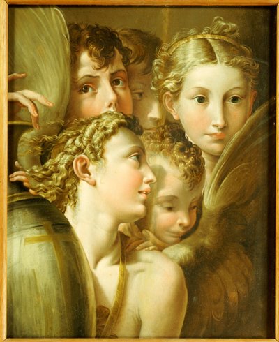 Fem engle af Parmigianino