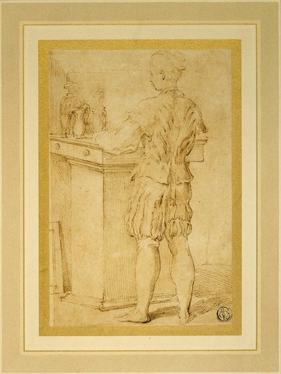 Page Serving Wine eller Malerens lærling af Parmigianino
