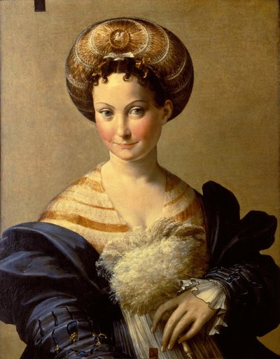 Portræt af en ung kvinde, tyrkisk slave, ca 1532 af Parmigianino