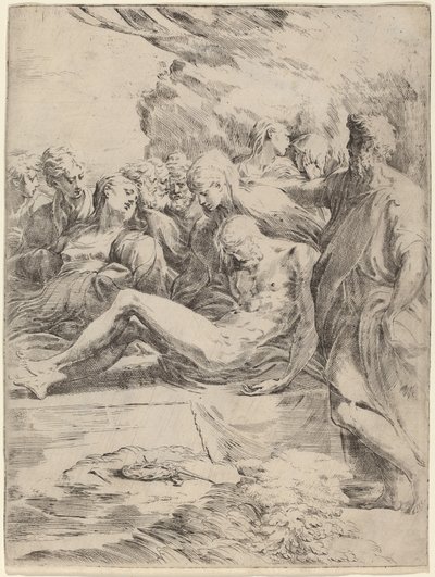 Begravelsen af Parmigianino