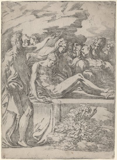 Begravelsen af Parmigianino