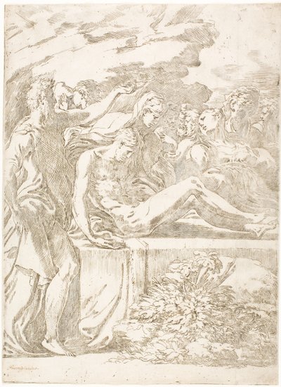 Begravelsen af Parmigianino