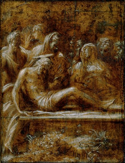 Kristi gravlæggelse af Parmigianino