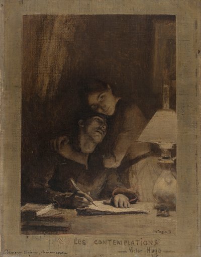Altid elske! Kærlighed igen!, c. 1886. af Pascal Adolphe Jean Dagnan Bouveret