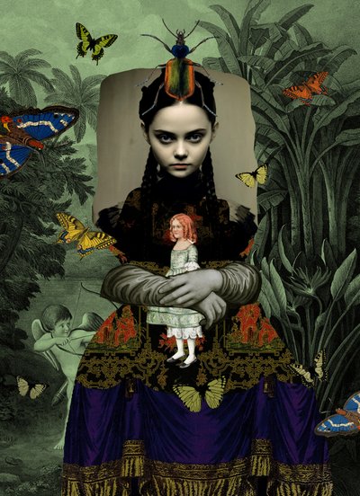 Den surrealistiske jungle-kvinde af Pascal Bouchet-Spiegel